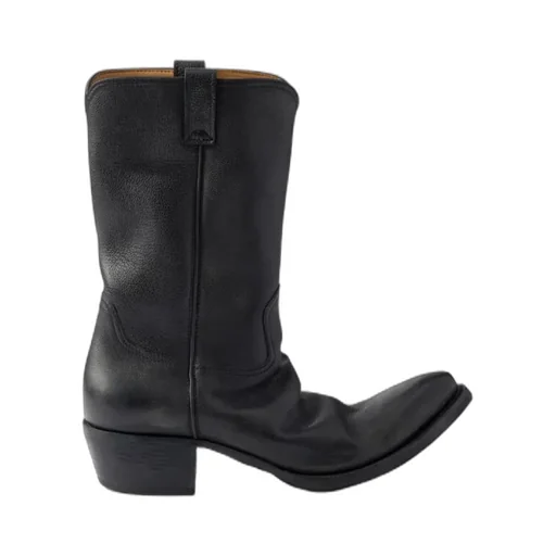 Pointed-Toe Western Boots