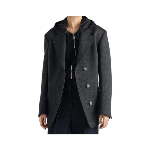 Zip-Up Hooded Jacket
