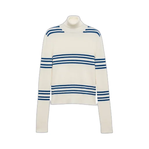 Turtleneck Ribbed-Knit Jumper