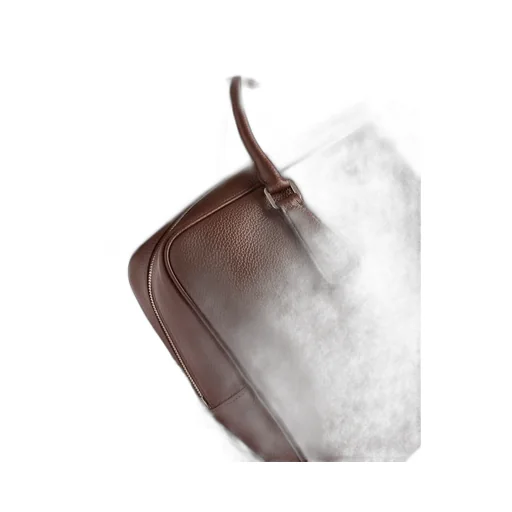 Triangle-Logo Zipped Tote Bag
