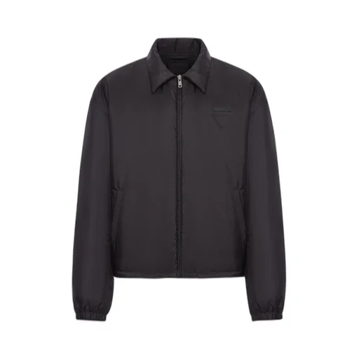 Triangle Logo Patch Zipped Jacket