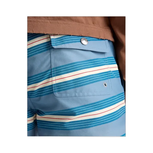 Striped Swim Trunks