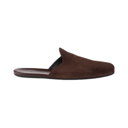 Suede Mules