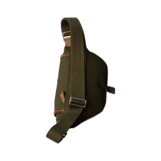 Logo Plaque Zipped Belt Bag