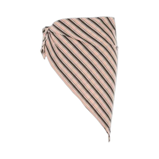 Embroidered Striped Sarong