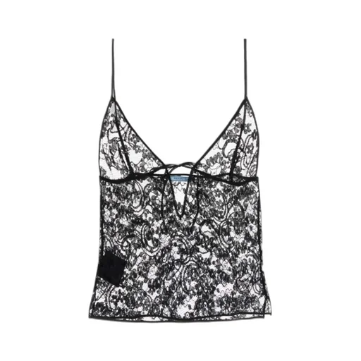 V-Neck Laced Top