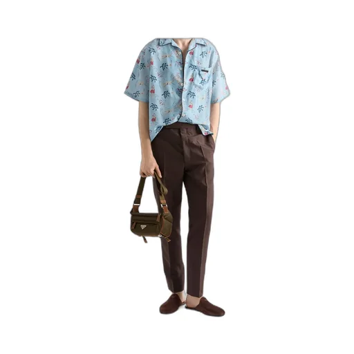 Mohair And Silk Trousers
