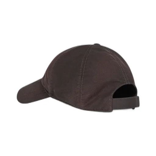 Logo Plaque Curved Peak Baseball Cap