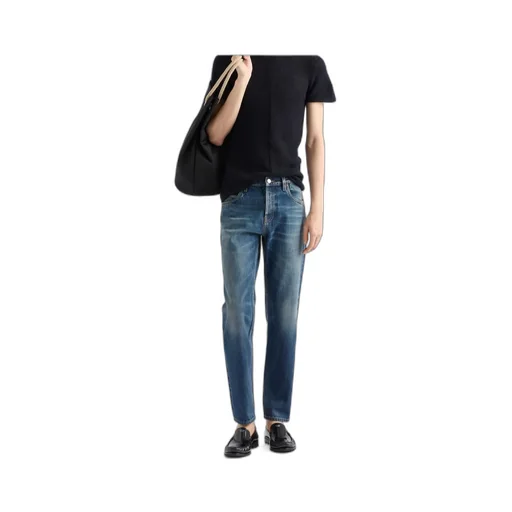 Logo-Patch Denim Jeans