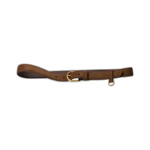 Logo-Engraved Buckle Belt