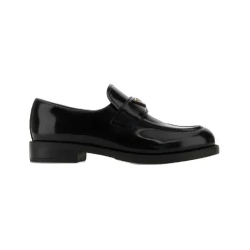 Triangle-Logo Mocassins