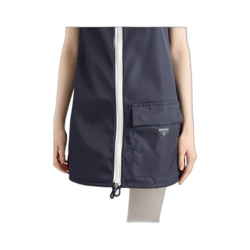 Re-Nylon Sleeveless Mini Dress