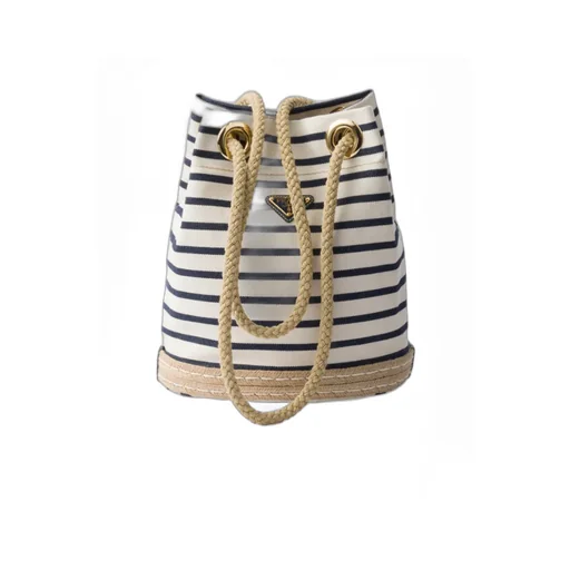 Mariner Small Striped Bucket Bag