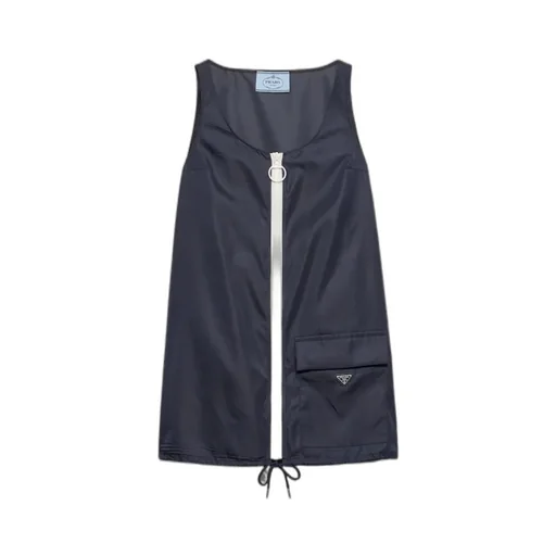 Re-Nylon Sleeveless Mini Dress
