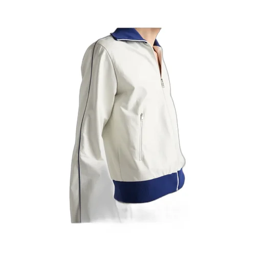 Logo Detailed Zip-Up Jacket