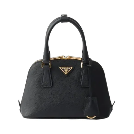 Zip-Up Top Handle Bag