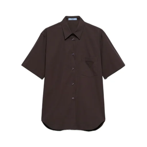 Short Sleeved Button-Up Shirt