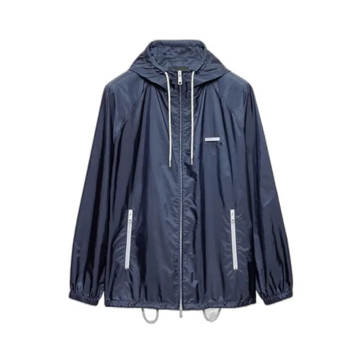 Re-Nylon Zip-Up Hooded Jacket