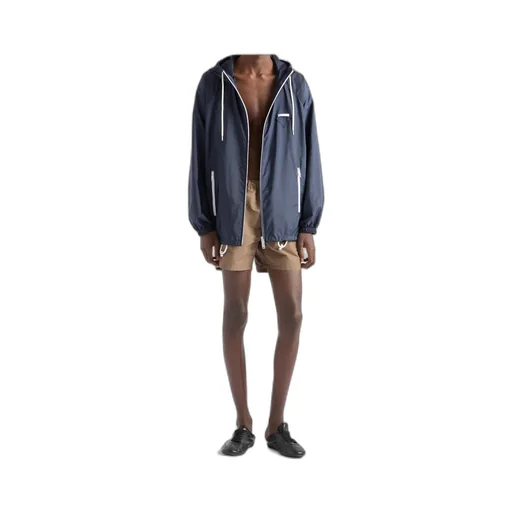 Re-Nylon Zip-Up Hooded Jacket
