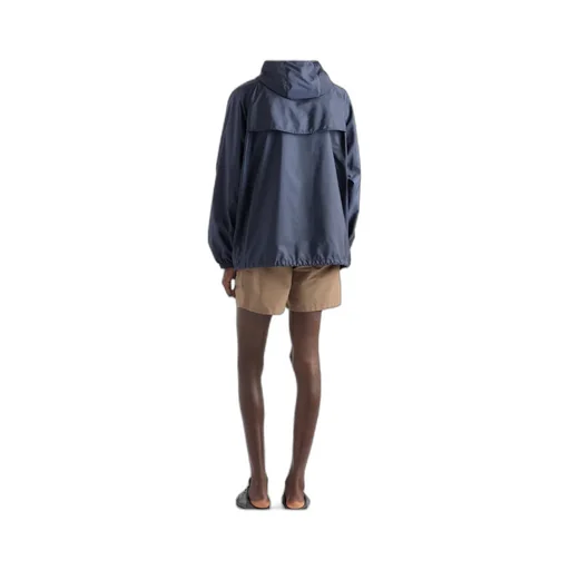Re-Nylon Zip-Up Hooded Jacket