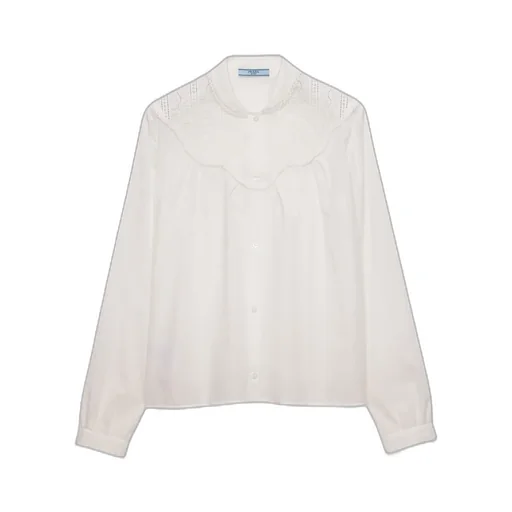 Triangle-Patch Button-Up Shirt
