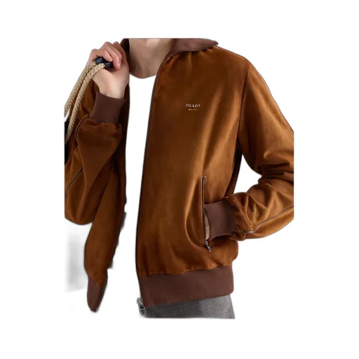 Logo Detailed Zip-Up Jacket