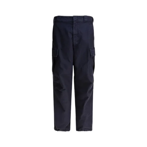 Logo Detailed Straight Leg Cargo Trousers