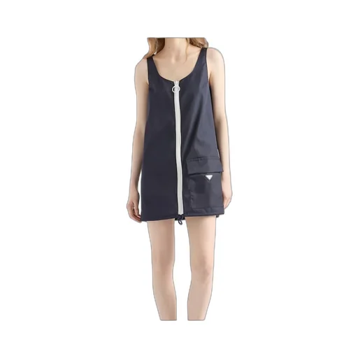 Re-Nylon Sleeveless Mini Dress