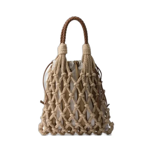 Logo Net Tote Bag