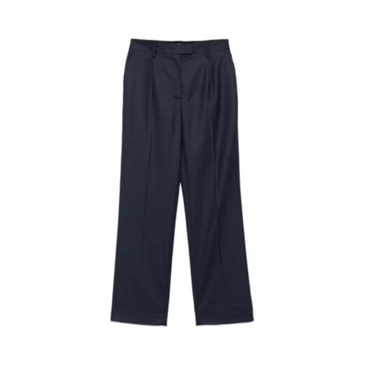 Pleated Belted Trousers