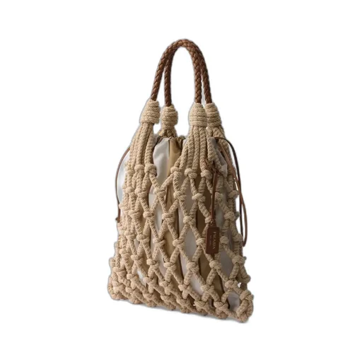 Logo Net Tote Bag
