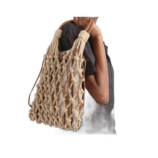 Logo Net Tote Bag