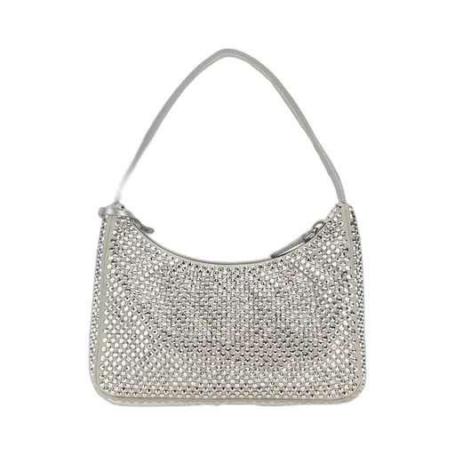 Zippered Shoulder Bag