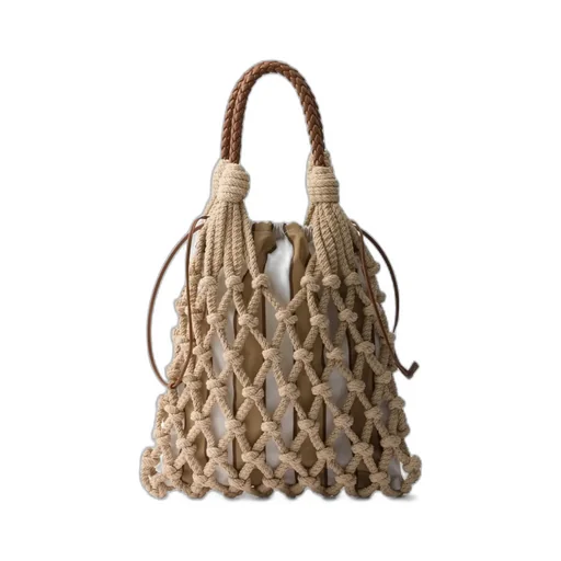Logo Net Tote Bag
