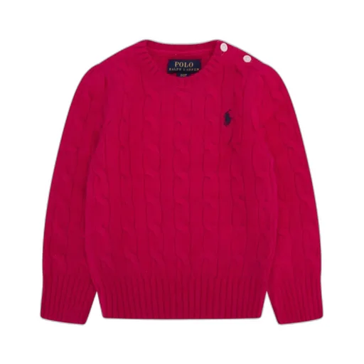 Logo Embroidered Knitted Crewneck Jumper