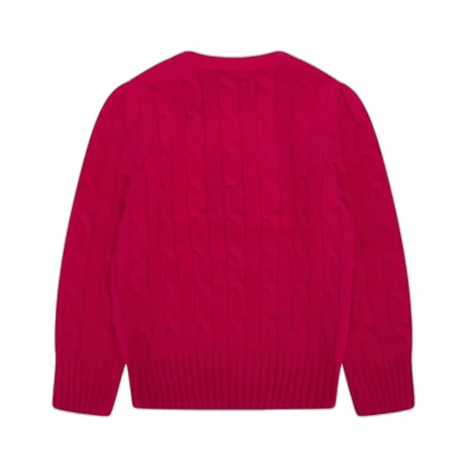 Logo Embroidered Knitted Crewneck Jumper
