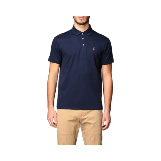 Logo Embroidered Short-Sleeved Polo Shirt