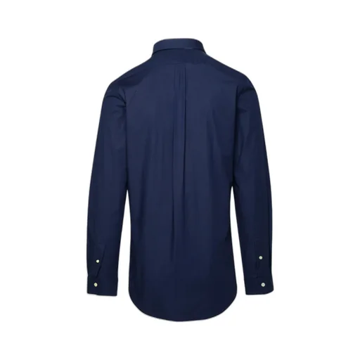 Logo Embroidered Long-Sleeved Shirt