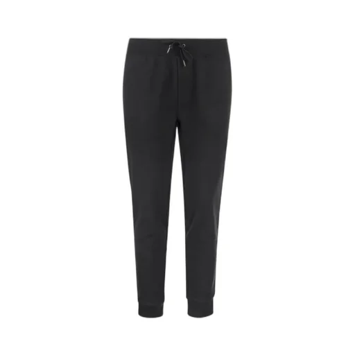 Pony Embroidered Drawstring Track Pants