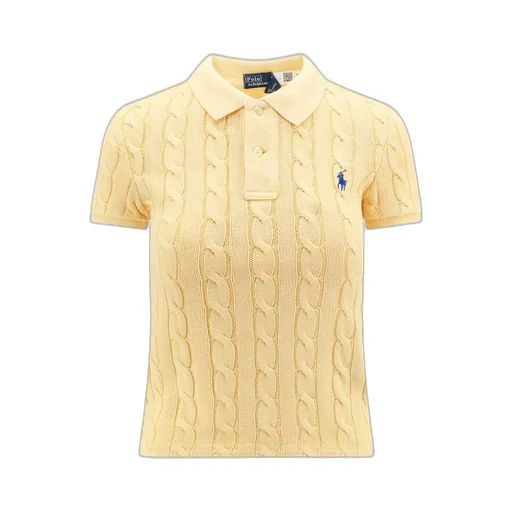 Polo-Pony Embroidered Knitted Polo Top