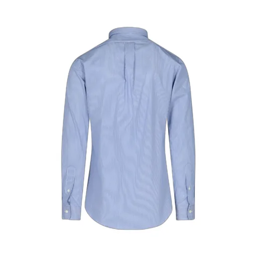 Pony Embroidered Striped Shirt