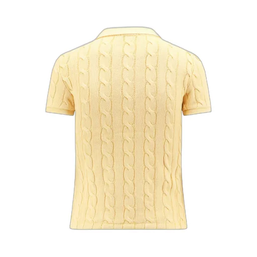 Polo-Pony Embroidered Knitted Polo Top