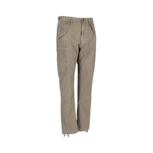 Logo Patch Cargo Pants