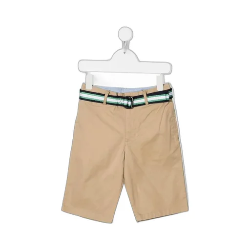 Striped Belt Shorts