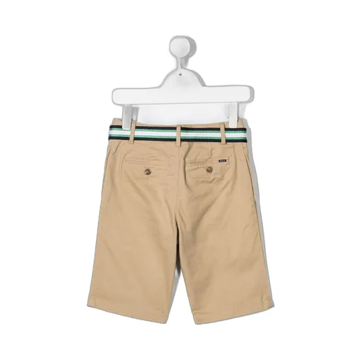 Striped Belt Shorts