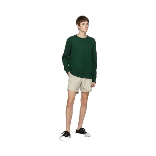 Logo Embroidered Round Neck Sweater