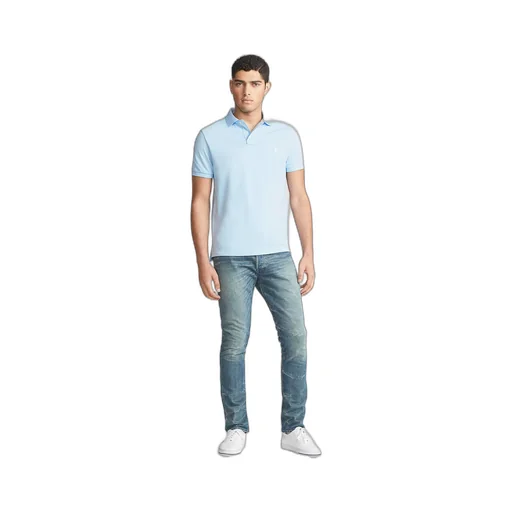 Logo Embroidered Polo Shirt