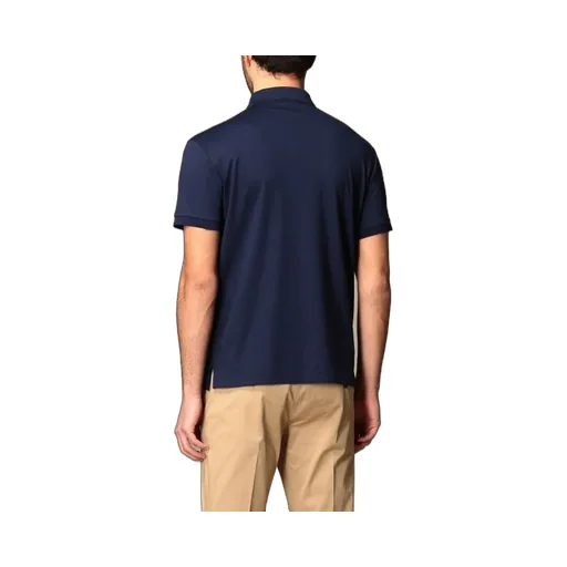 Logo Embroidered Short-Sleeved Polo Shirt