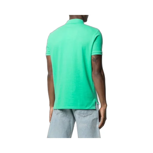 Logo Embroidered Short-Sleeved Polo Shirt