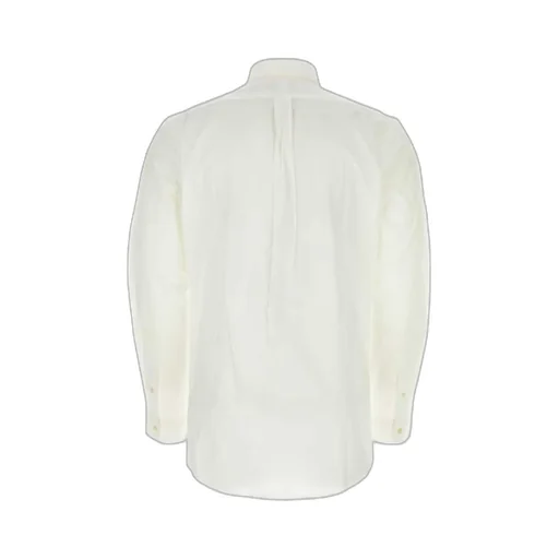Pony Embroidered Curved Hem Shirt